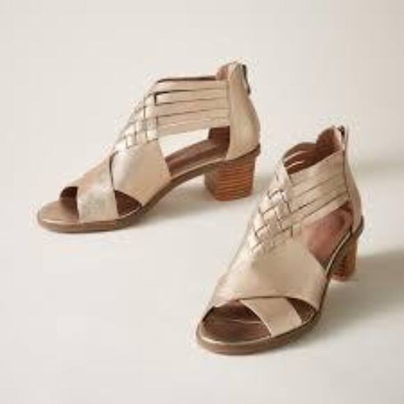 #SUNDANCE CATALOG Gold Coast Sandals Size 36 NEW - Picture 1 of 5